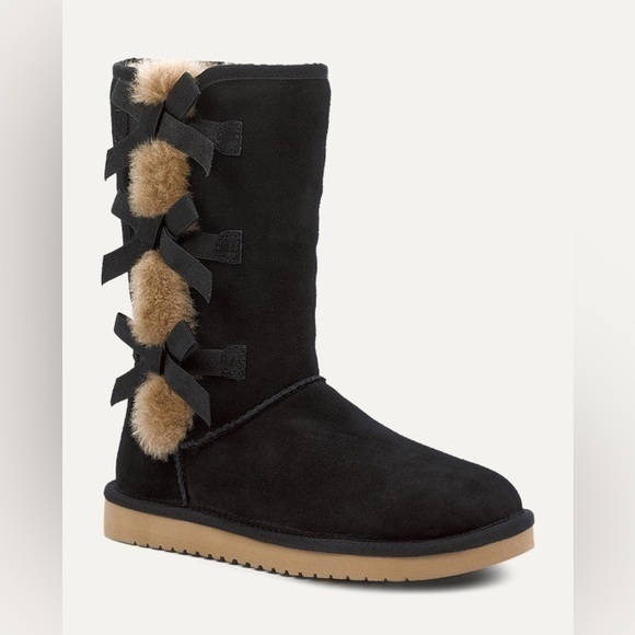 ✨NEW✨ Kookaburra UGG Women's Victoria Tall Black 9 - Picture 1 of 13